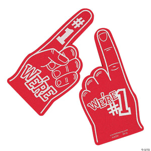 Foam Hand Red