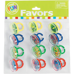 Rings Smiley Face Puzzle 12PCS