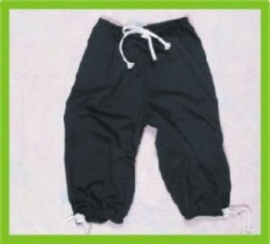 Pirate Knickers Black Lg
