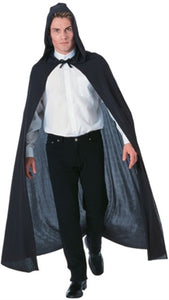 Cape Full Length Hooded BK