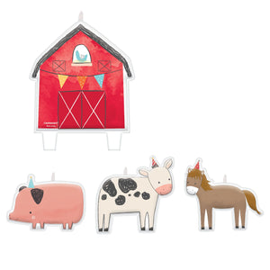 Barnyard Birthday Birthday Candle Set