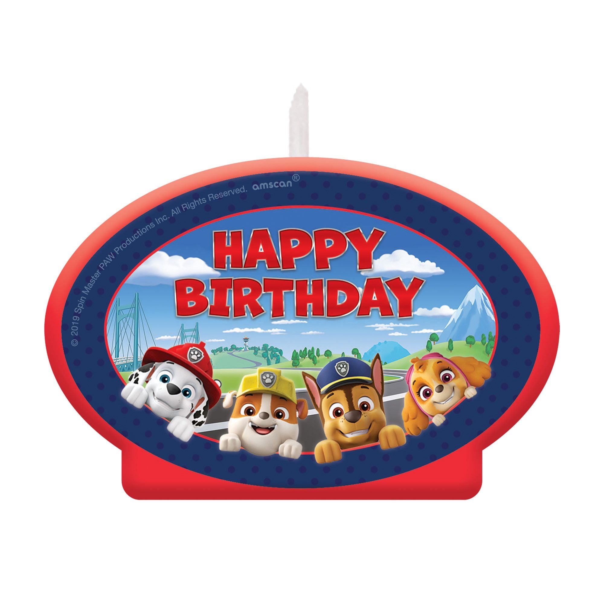 Paw Patrol? Adventures Birthday Candle