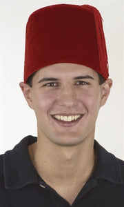 Hat Fez Red DLX