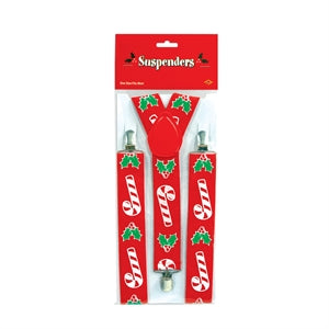 Suspenders Candy Cane