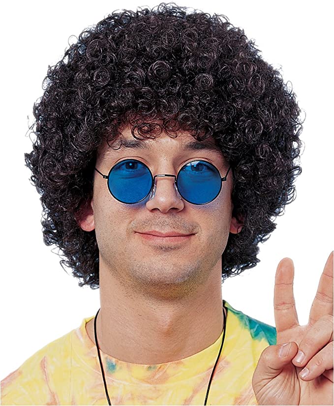 Brown Economy Afro Wig