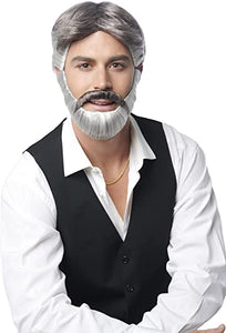 Wig Gambler and Beard