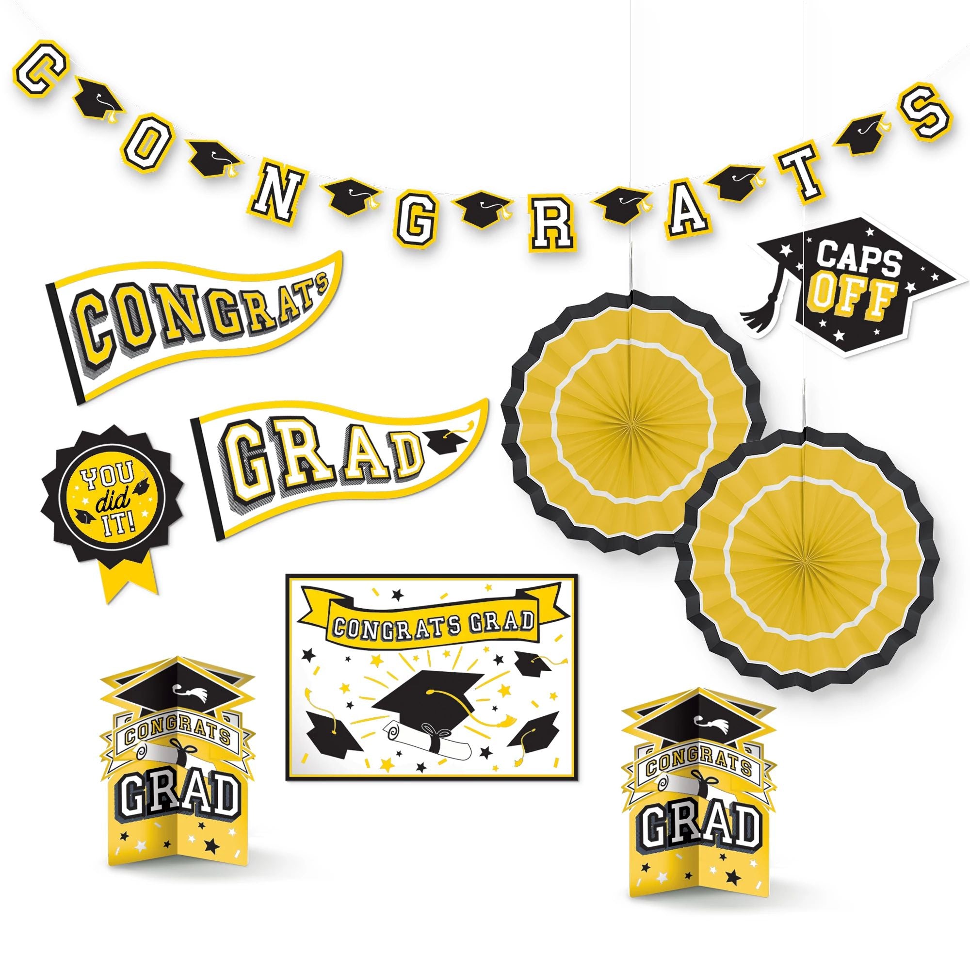 Room Deco Kit Grad Yellow