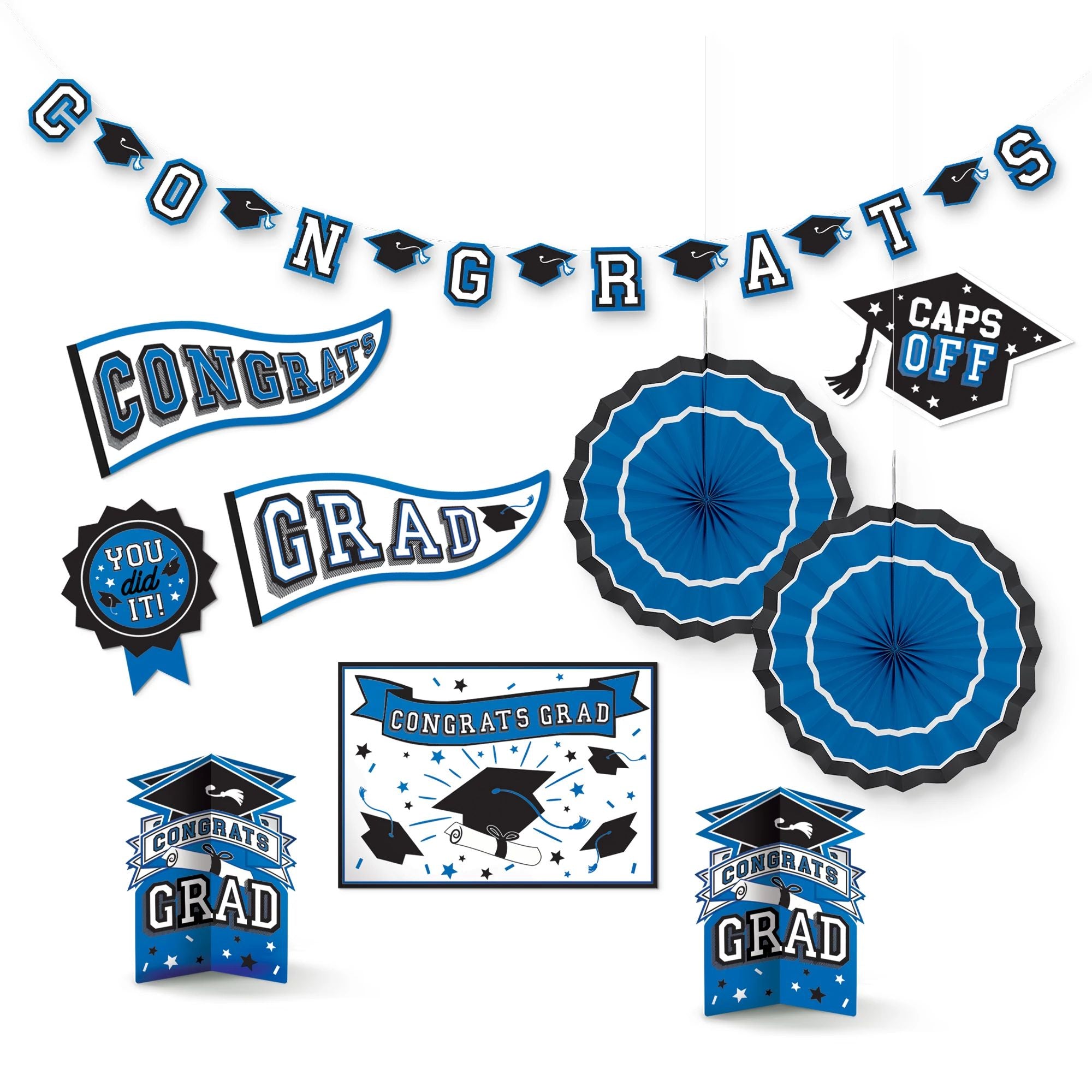 Room Deco Kit Grad Blue