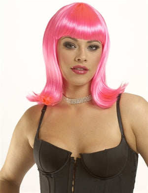 Wig Peggy Sue Neon Pink