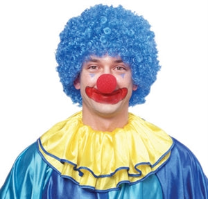 Wig Clown Blue Royal