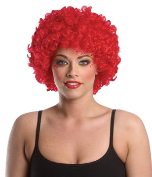 Wig Clown Red