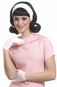 Wig 50S Headband Black