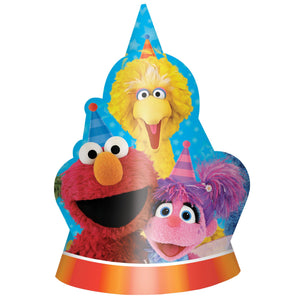 Sesame Street? Die-Cut Paper Hats