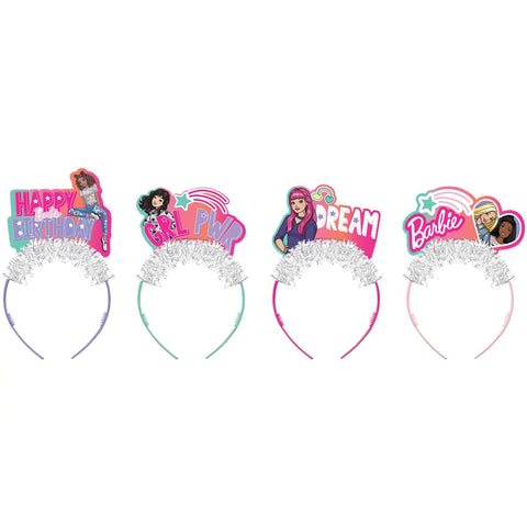 Barbie Dream Together Paper Headbands 4CT