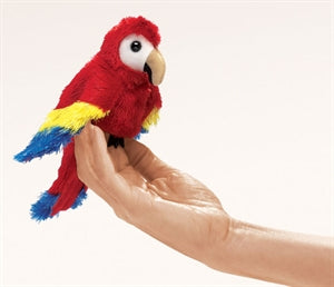 Puppet Scarlet Macaw Mini