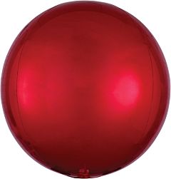 16" Orbz? Red Mylar Balloon