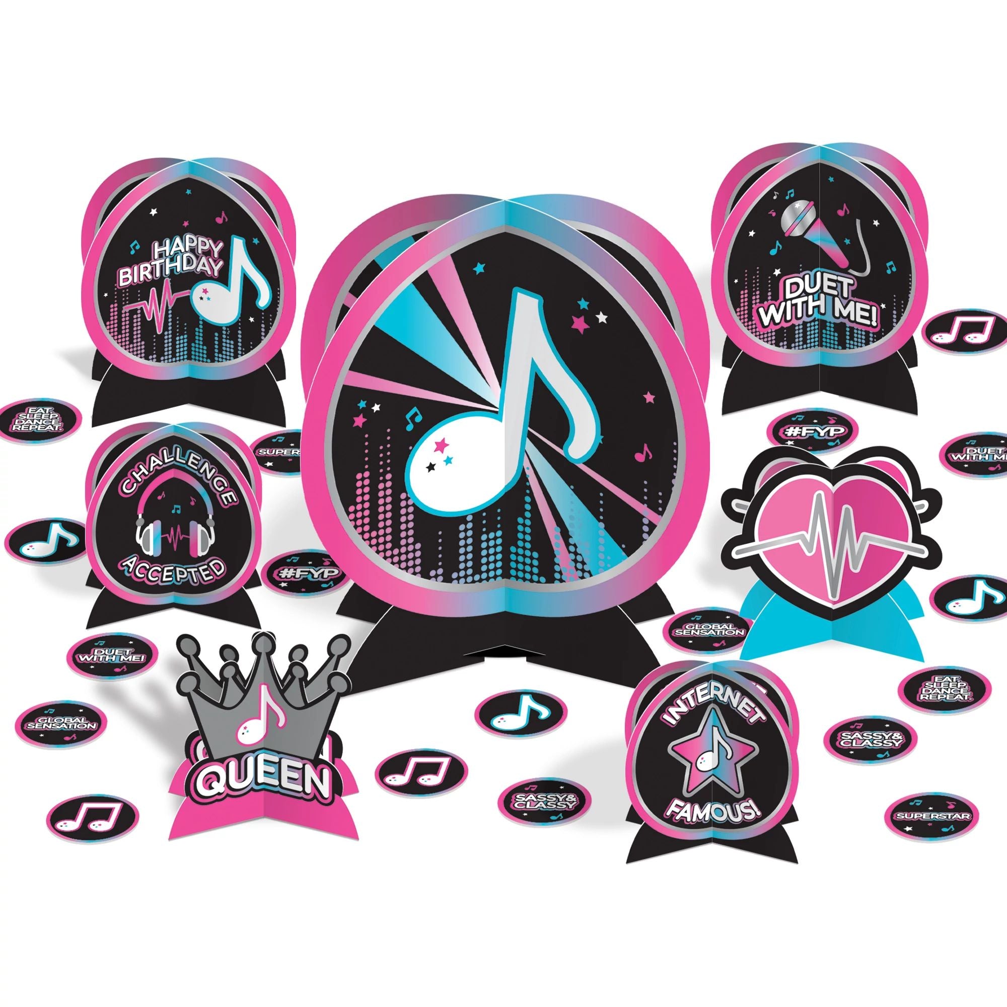 Table Deco Kit Tik Tok