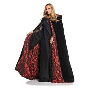 Cape Velvet Purple Lined Deluxe 63IN