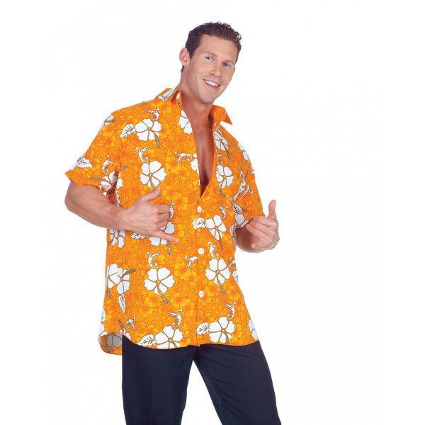 Hawaiian Shirt - Orange