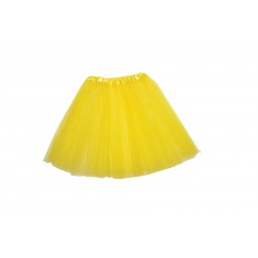 Childrens Yellow 3 Layer Skirt