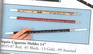 Cig Holder Sequin Red
