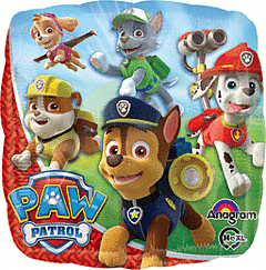 17" Paw Patrol Mylar Balloon