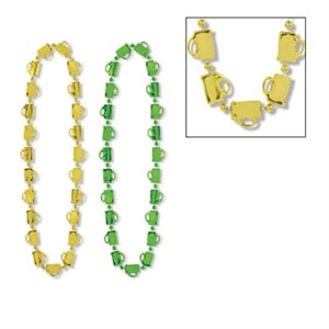 Beads St Pat Mug Green/Gold 2PCS 33IN