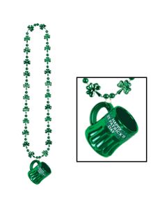 Beads Shamrock Beads w/Happy St Pats Mug