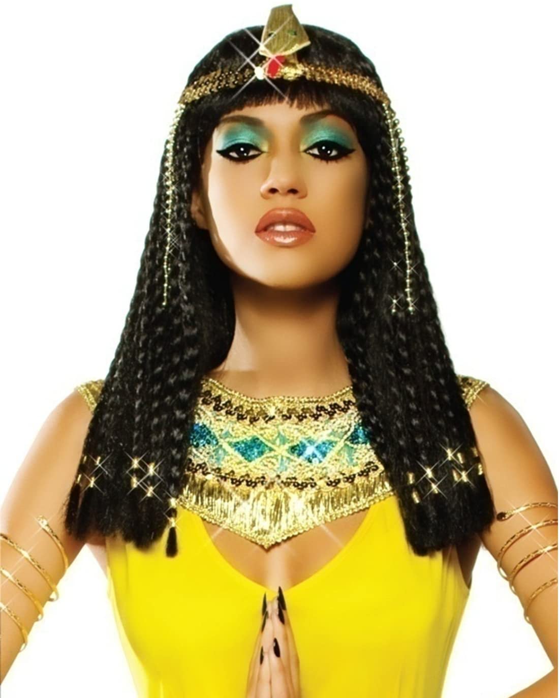 Wig Cleopatra Goddess Black