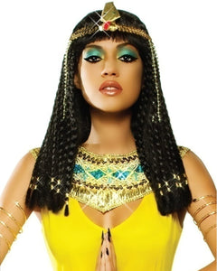 Wig Cleopatra Goddess Black
