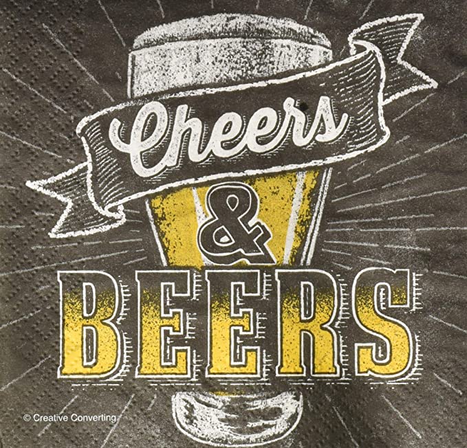 Cheers & Beers Beverage Napkins