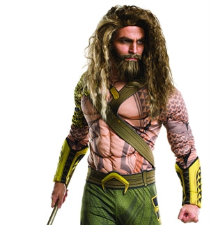Wig Aquaman and Beard