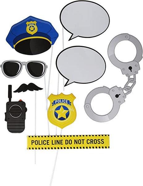 Photo Props Police Party