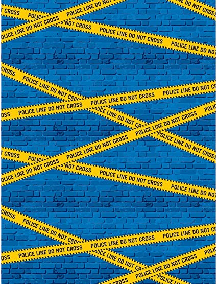 Photo Backdrop Police Party