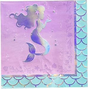 Lunch Napkins Mermaid Shine