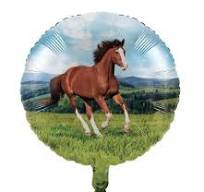 Balloon Mylar Horse 18" Round