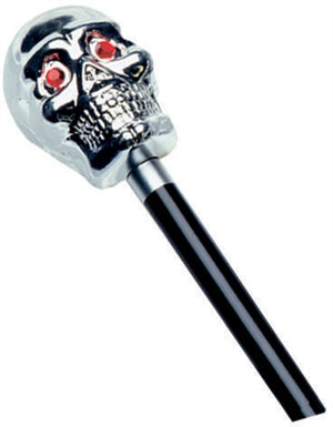 Cane Skull Silver