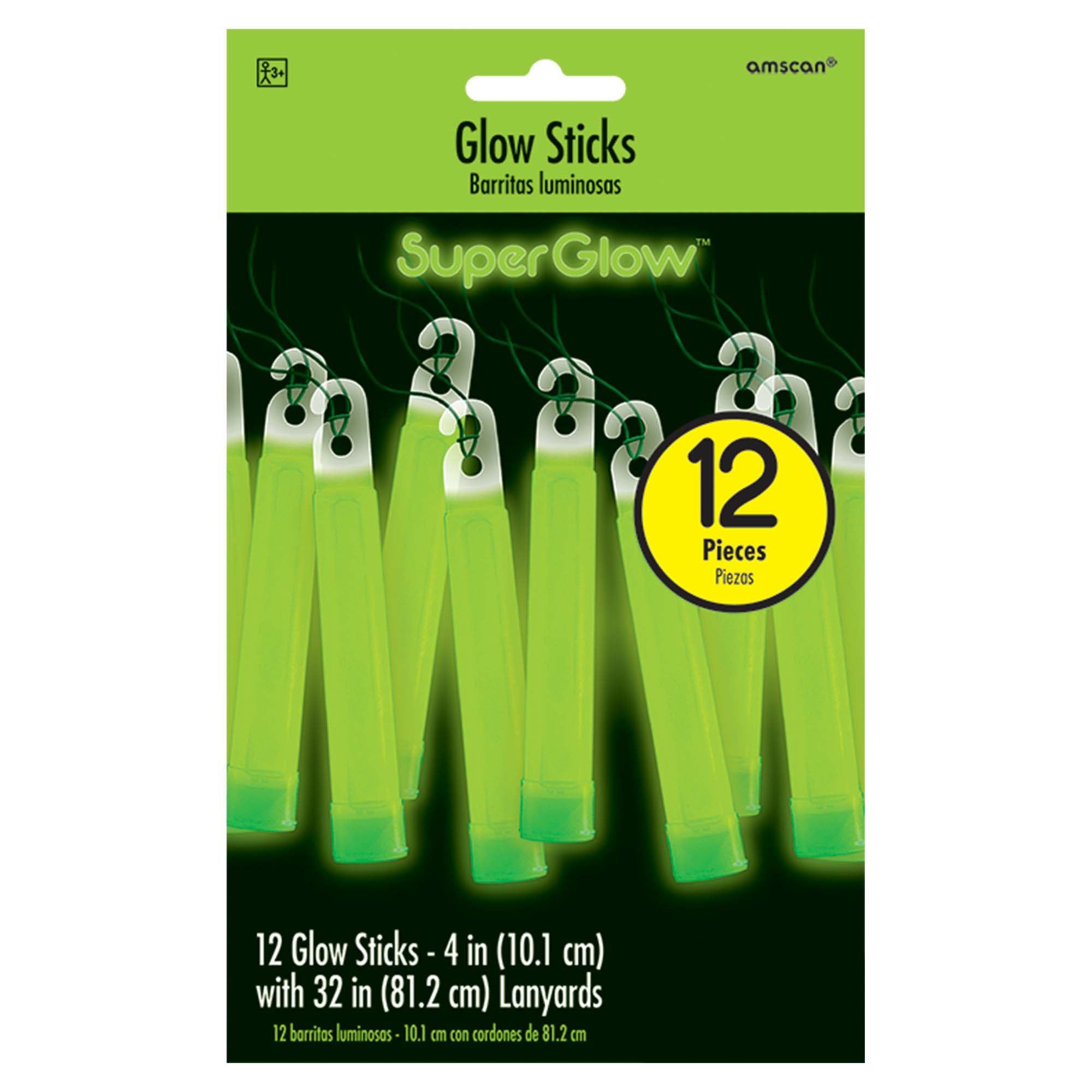Glow Sticks Green 12CT