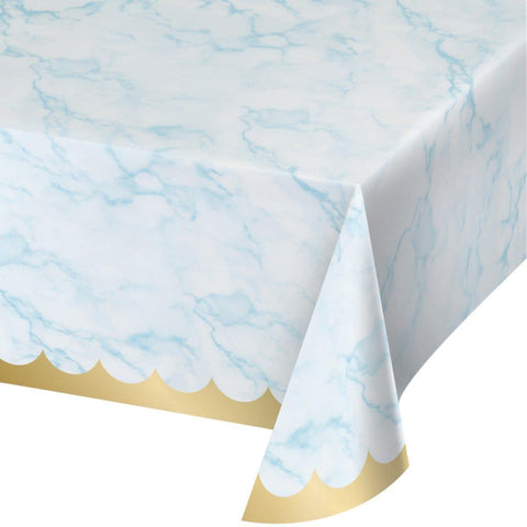 Paper Table Cloth Blue Marble