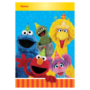 Sesame Street? Folded Loot Bags