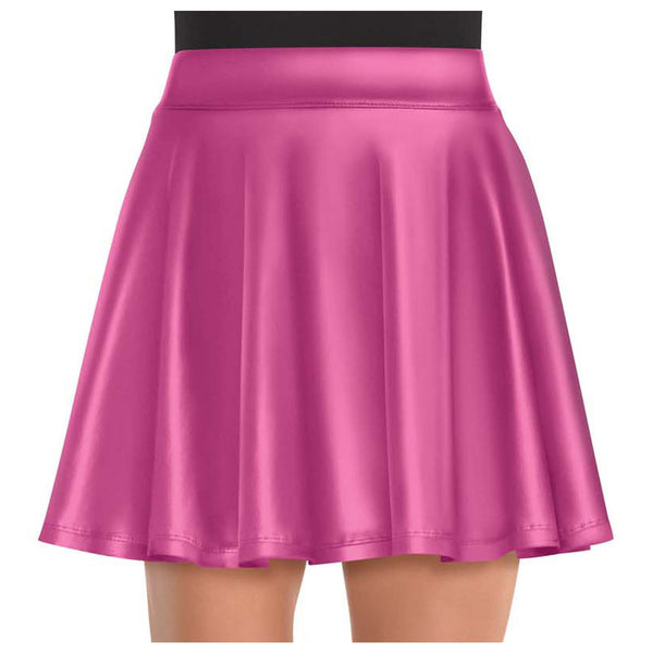Skirt Metallic Green Flare