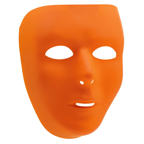 Mask Face Orange