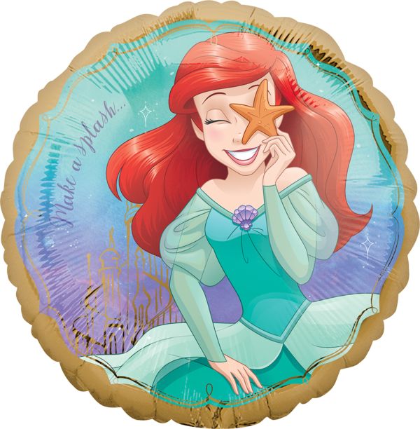 17" Ariel Once Upon Time Mylar Balloon