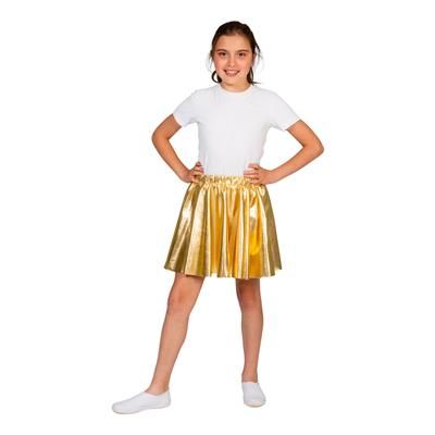 Gold Lamee Metallic Skirt
