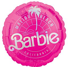 18" Barbie Logo Mylar Balloon
