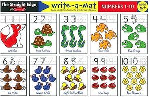 Learning Mat Numbers 1-10