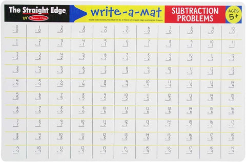 Learning Mat Subtraction