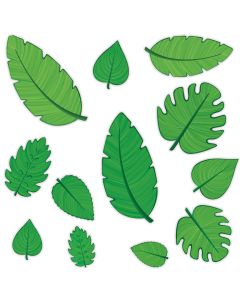 Tropical Leaf Cutouts 12CT