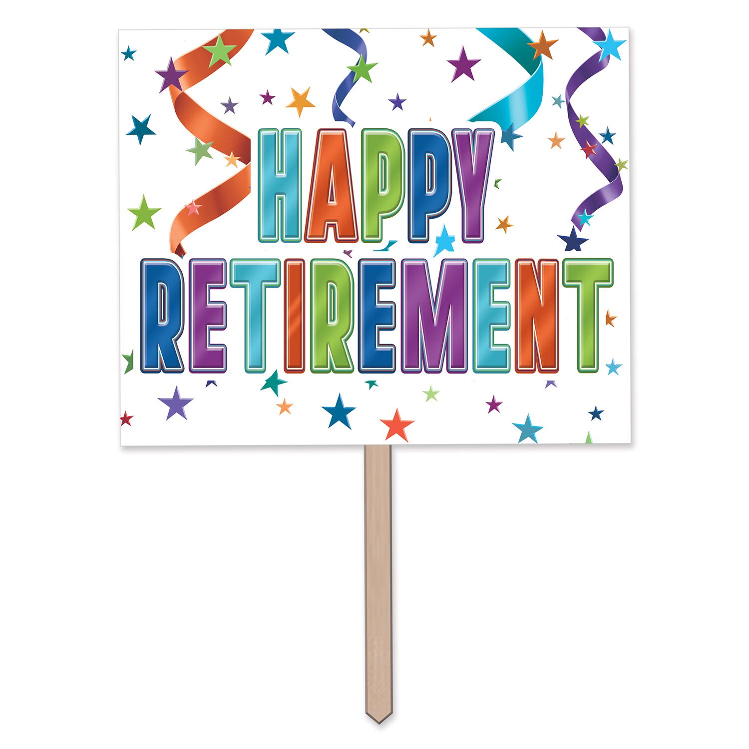 Sign Happy Retirement