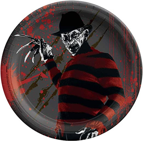 A Nightmare On Elm Street Party Plates